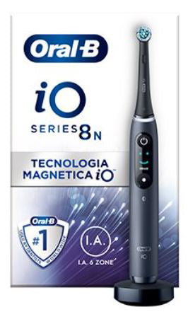 Cepillo de dientes eléctrico oral-b io 8 negro + 2 recambios