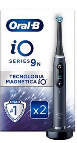 Cepillo de dientes eléctrico oral-b io 9 negro + 2 recambios