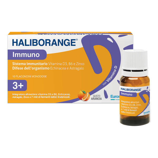 Haliborange immuno 10 flaconcini 10 ml