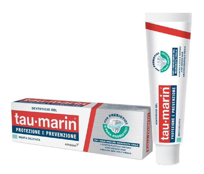 Tau marin pasta de dientes menta protección delicada prevención 75 ml