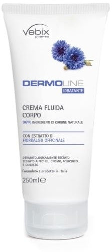 Vebix dermoline fluid body cream cornflower 250 ml