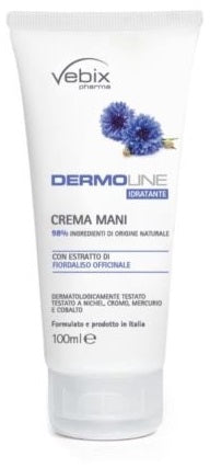 Vebix dermoline crema mani fiordaliso 100 ml