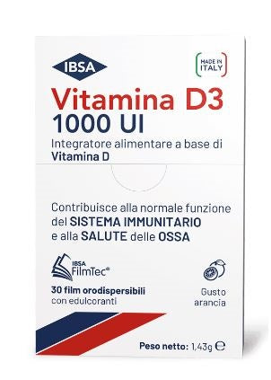 Vitamina d3 ibsa 1000ui 30 peliculas bucodispersables