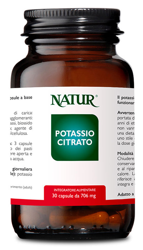 Citrato de potasio 30 cápsulas