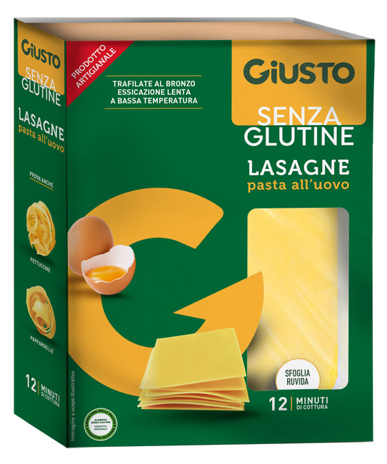 Giusto gluten free lasagna sheets 200 g