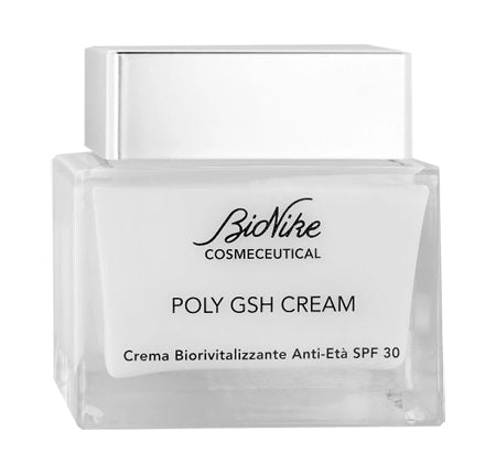 BIONIKE - Cosmeceutical - Poly gsh cream crema biorivitalizzante anti-eta' SPF30 50 ml