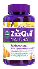 VICKS - Zzzquil natura mango & banana 60 pastiglie gommose
