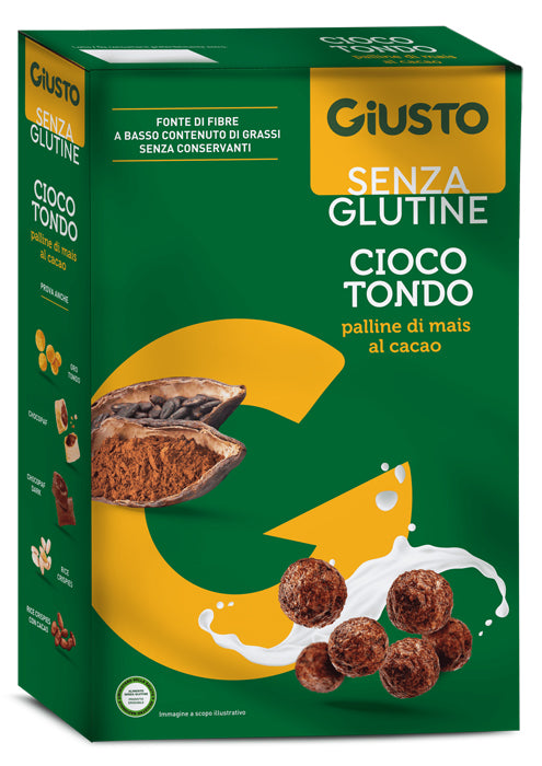 Giusto senza glutine cioco tondo mais 250 g