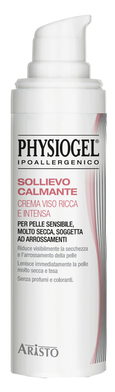 Physiogel crema facial hipoalergénica alivio calmante rica e intensa 40 ml