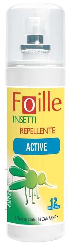 Repelente de insectos foille activo 100 ml