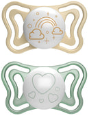 CHICCO - succhietto light lumi silicone 2-6m 2 pezzi