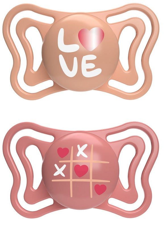 CHICCO - succhietto light rosa silicone 16-36m 2 pezzi