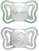 CHICCO - succhietto light lumi silicone 16-36m 2 pezzi