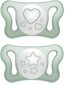 Chicco succhietto micro lumi silicone 0-2m 2 pezzi