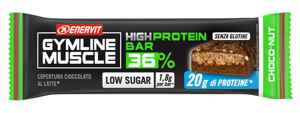 Gymline protein bar 36 choco nut ls 55 g