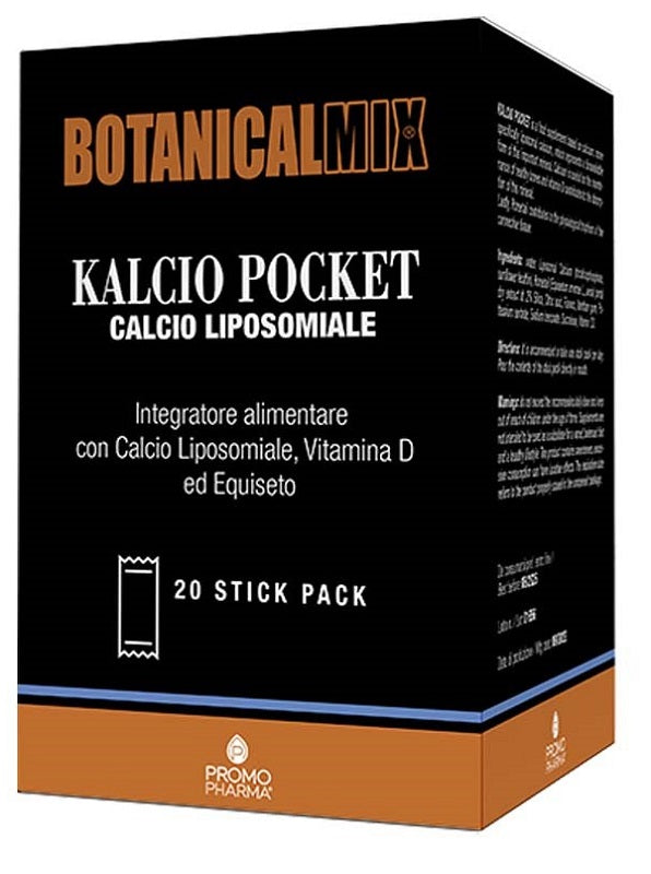 Kalcio mezcla botánica de bolsillo 20 sticks de 10 ml