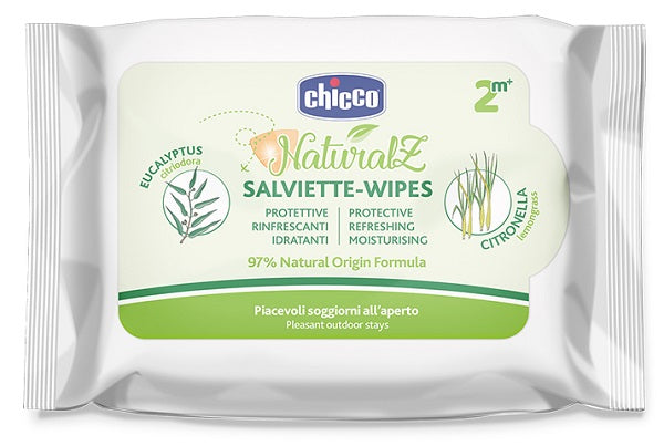 Chicco zanza toallitas naturales 20 piezas