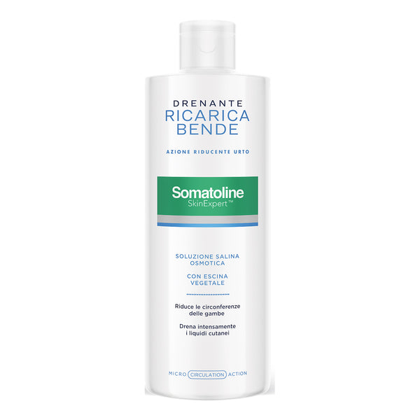 Somatoline skin expert bende snellenti drenanti kit ricarica 400 ml