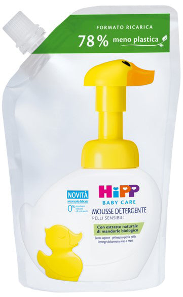 Hipp baby care ricarica mousse detergente paperella fun 250 ml