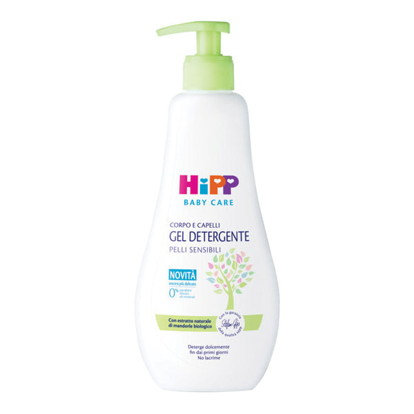 Hipp baby care gel detergente corpo capelli 400 ml