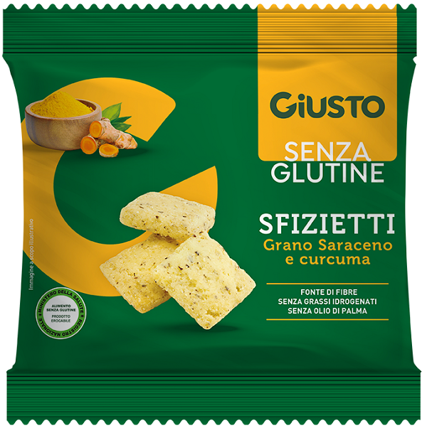 Giusto senza glutine sfizietti grano saraceno 40 g