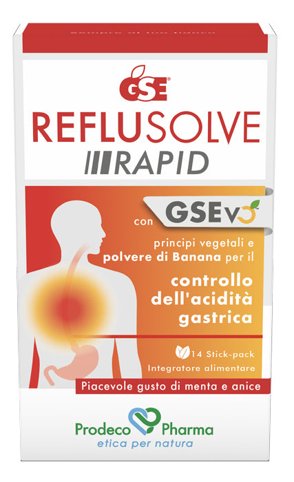 Gse reflusolve rapid 14 stick pack