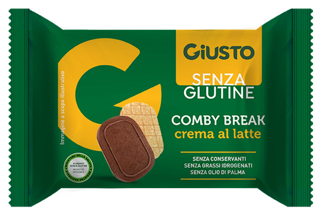 Giusto crema de leche break combinada sin gluten 26 g