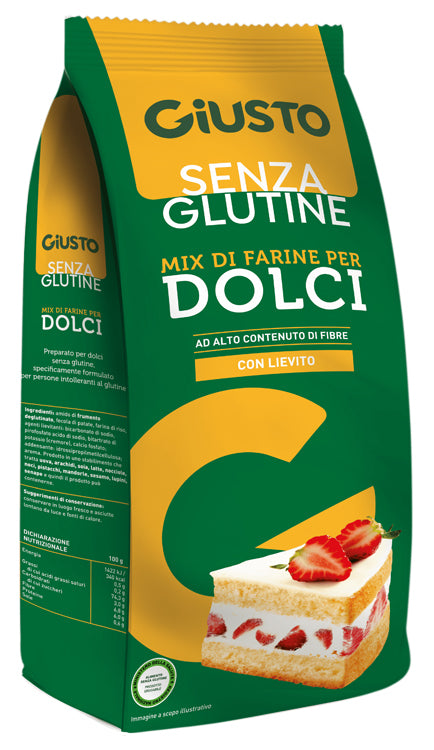 Giusto mezcla dulce sin gluten 500 g