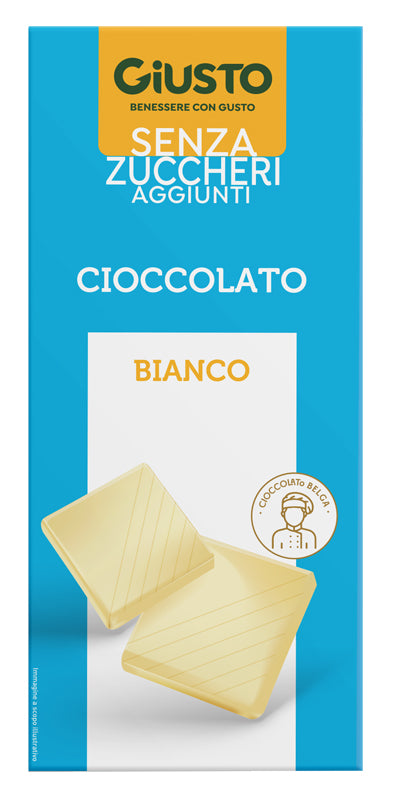 Giusto sugar free white chocolate 85 g