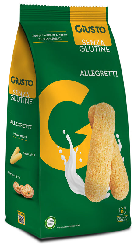 Giusto senza glutine allegretti 180 g