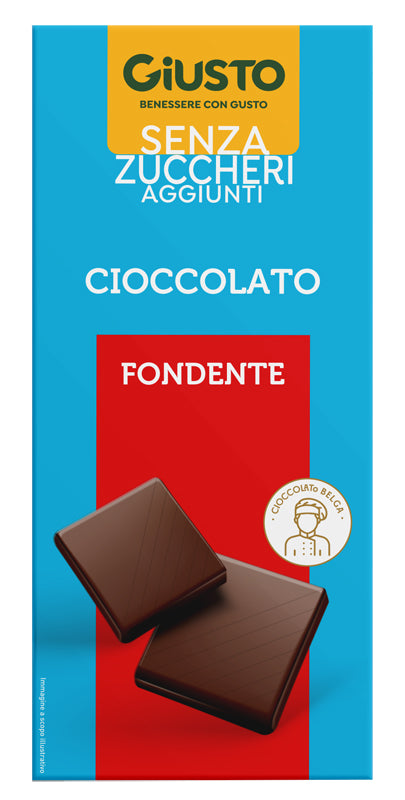 Giusto sugar free dark chocolate bar 85 g