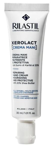 Rilastil xerolact crema mani nutriente e protettiva nuova formula 30 ml