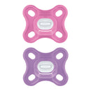 Mam comfort 0-2 mesi silicone confezione doppia femmina