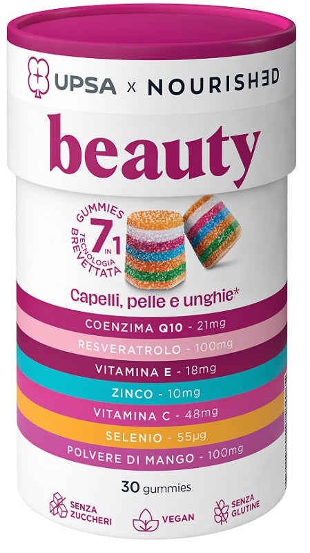 Upsa x nourished beauty 30 gummies