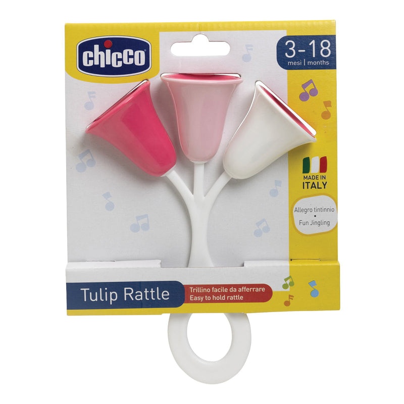 Chicco pink sound tulip toy