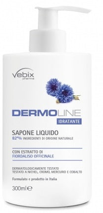 Vebix dermoline fiordaliso sapone liquido 300 ml