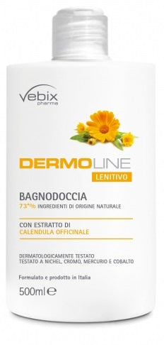 Vebix dermoline calendula bagnodoccia 500 ml