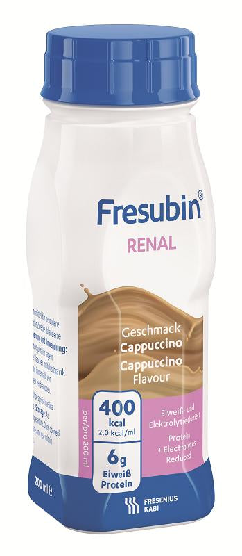 Fresubin capuchino renal 4 frascos de 200 ml