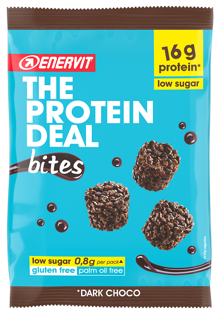 The protein deal bites dark choco 53 g