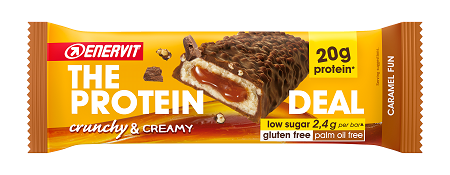 The protein deal caramel fun bar 55 g