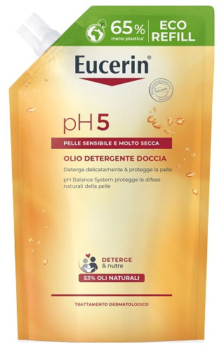 Eucerin ph5 olio doccia refill 400 ml