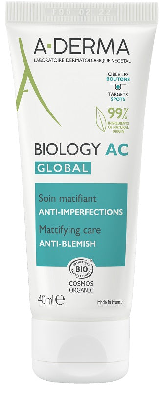 Aderma biology ac global trattamento opacizzante anti imperfezioni 40 ml