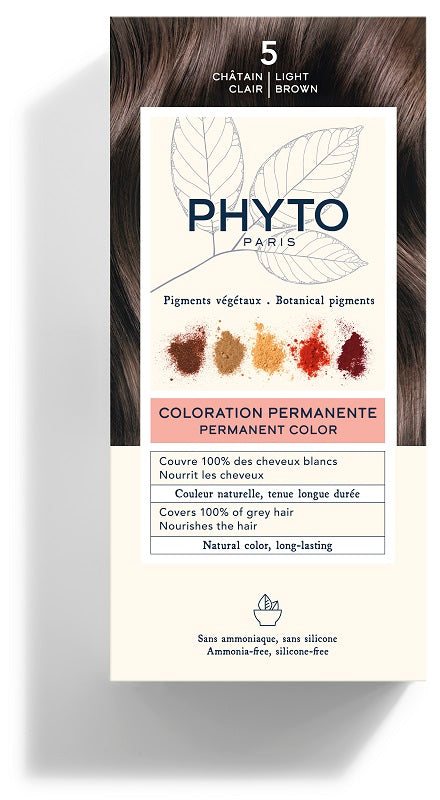 PHYTO - PhytoColor colorazione permanente kit 5 castano chiaro