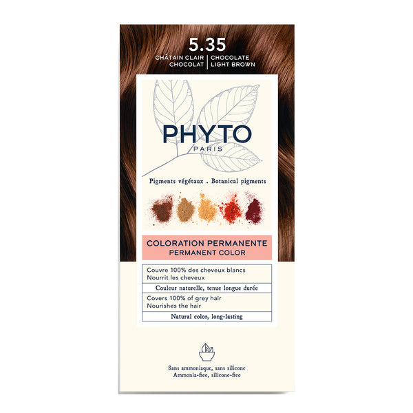 PHYTO - PhytoColor colorazione permanente kit 5,35 castano chiaro cioccolato