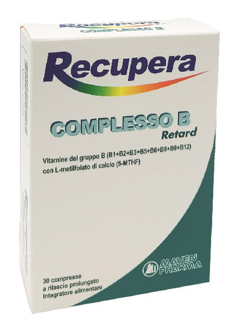 Recover complex b retard 30 tablets