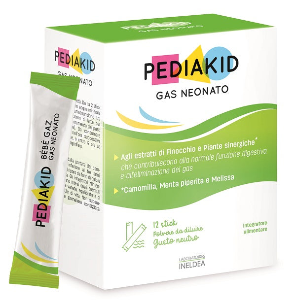 Pediakid gas recien nacido 12 sticks