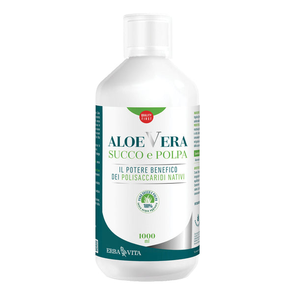 Aloe vera succo e polpa 1000 ml