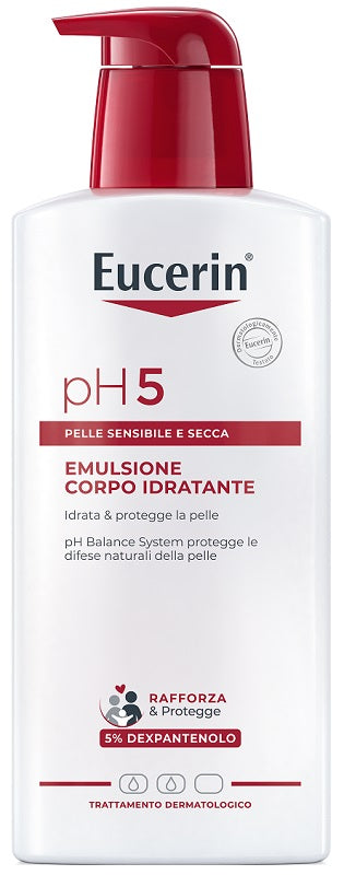 Eucerin ph5 moisturizing body emulsion 400 ml