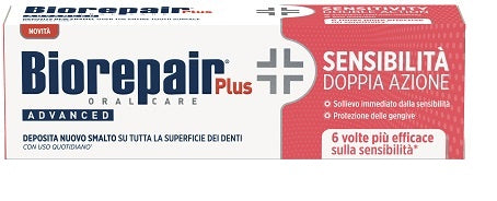 Biorepair plus advanced sensibilita' doppia azione 75 ml