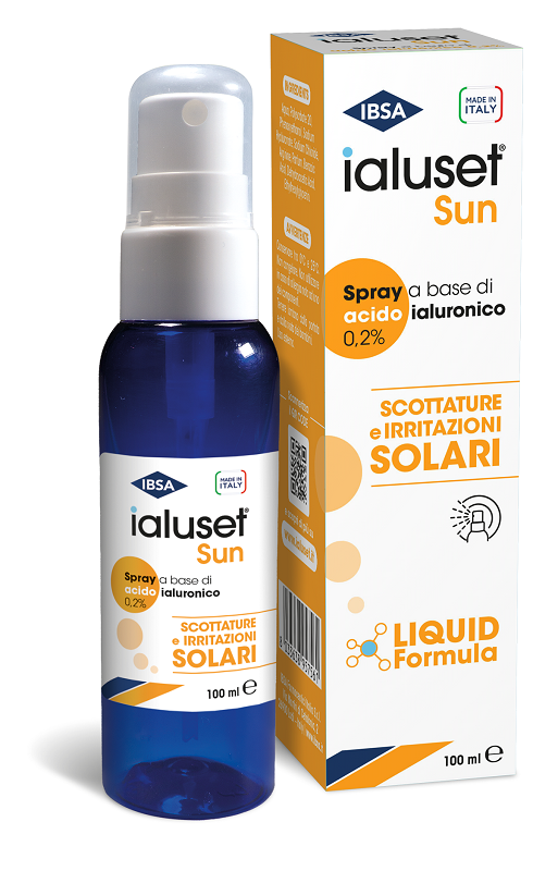 Ialuset sun sunburn and sun irritation spray 100 ml